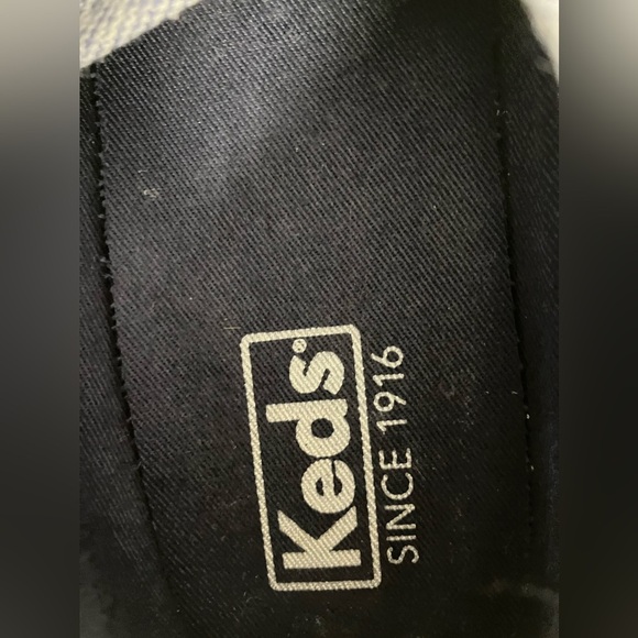 Keds Women’s Sneakers, 7, Blue-Gray, Brushed, Lace Ups - Picture 8 of 9